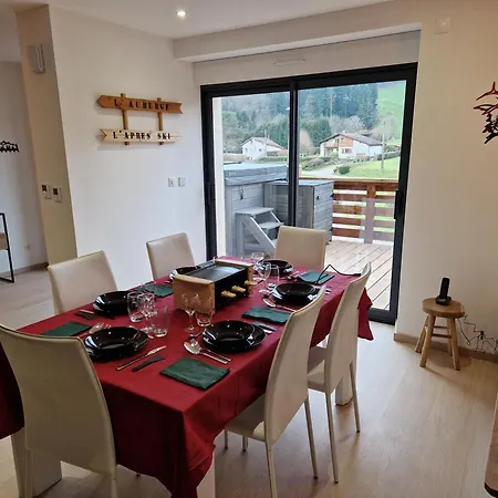 Atypique, Vosges, Chez Bubu, Ecole Renovee Bain Nordique Et Nature 아파트 Vecoux